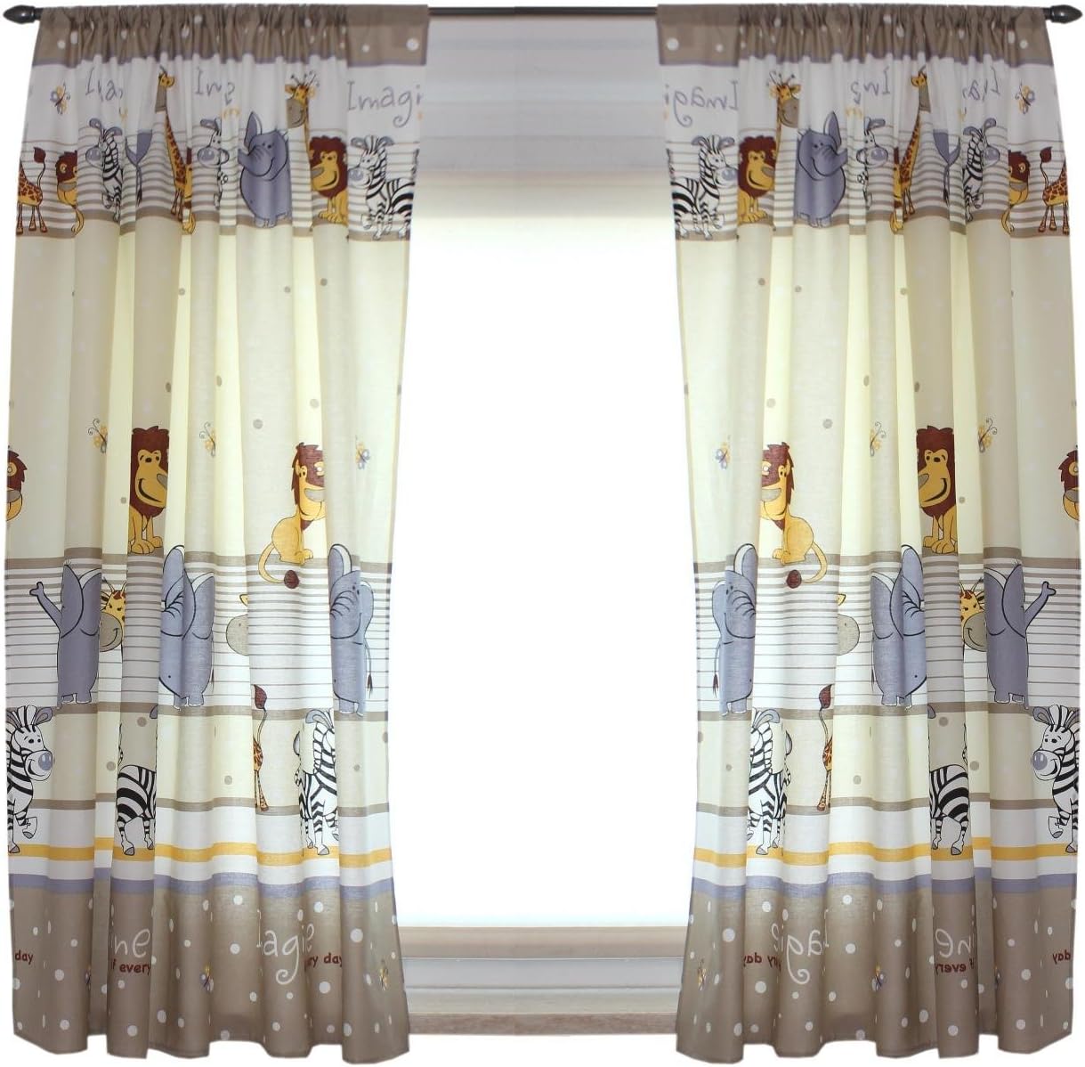 decoracion buhos verde tuptam cortinas