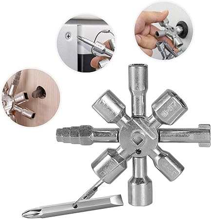 Mwoot Clé Utilitaire Multifonctionn Pour Boîte De Compteur