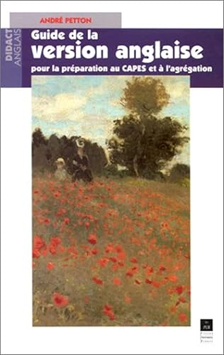 Download Guide de la version anglaise pour la préparation au CAPES et à l'Agrégation PDF