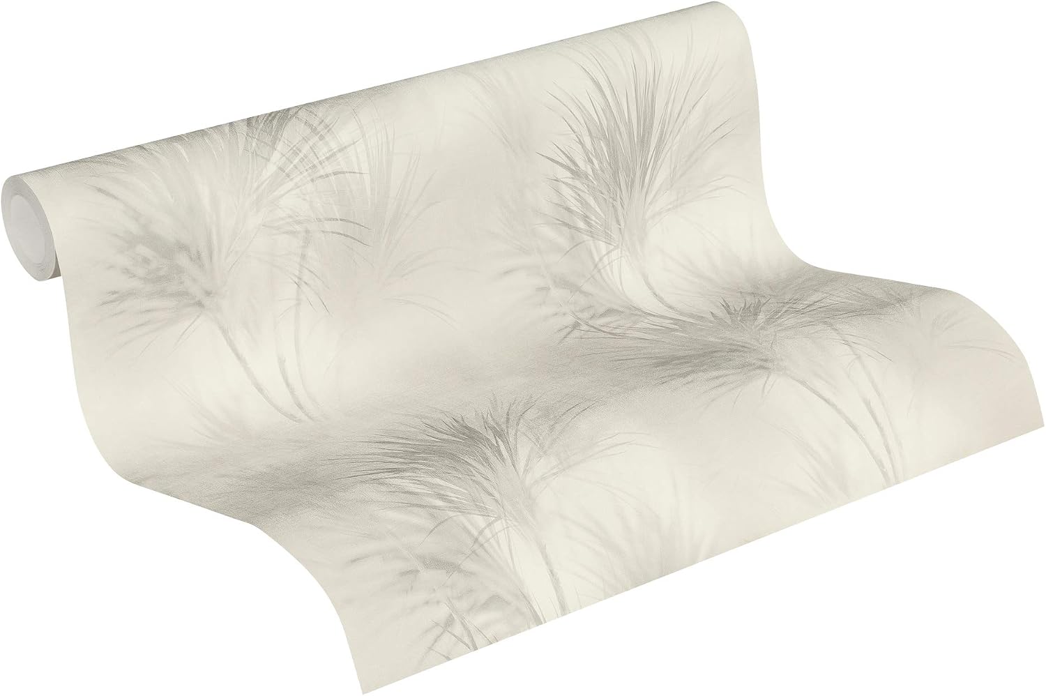Jungle Wallpaper Exotic Life Non-Woven Wallpaper 10.05 m x 0.53 m Grey Made in Germany by Livingwalls 372751 37275-1