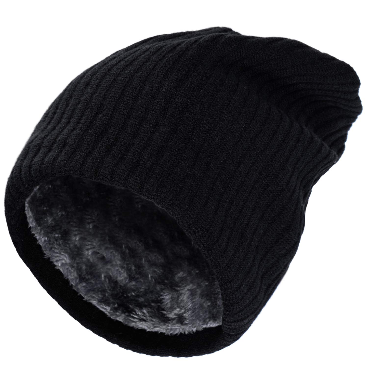 WOGREZ Men and Women Knitted Scarf Winter Warm Neck Warmer Thermal Circle Infinity Scarf