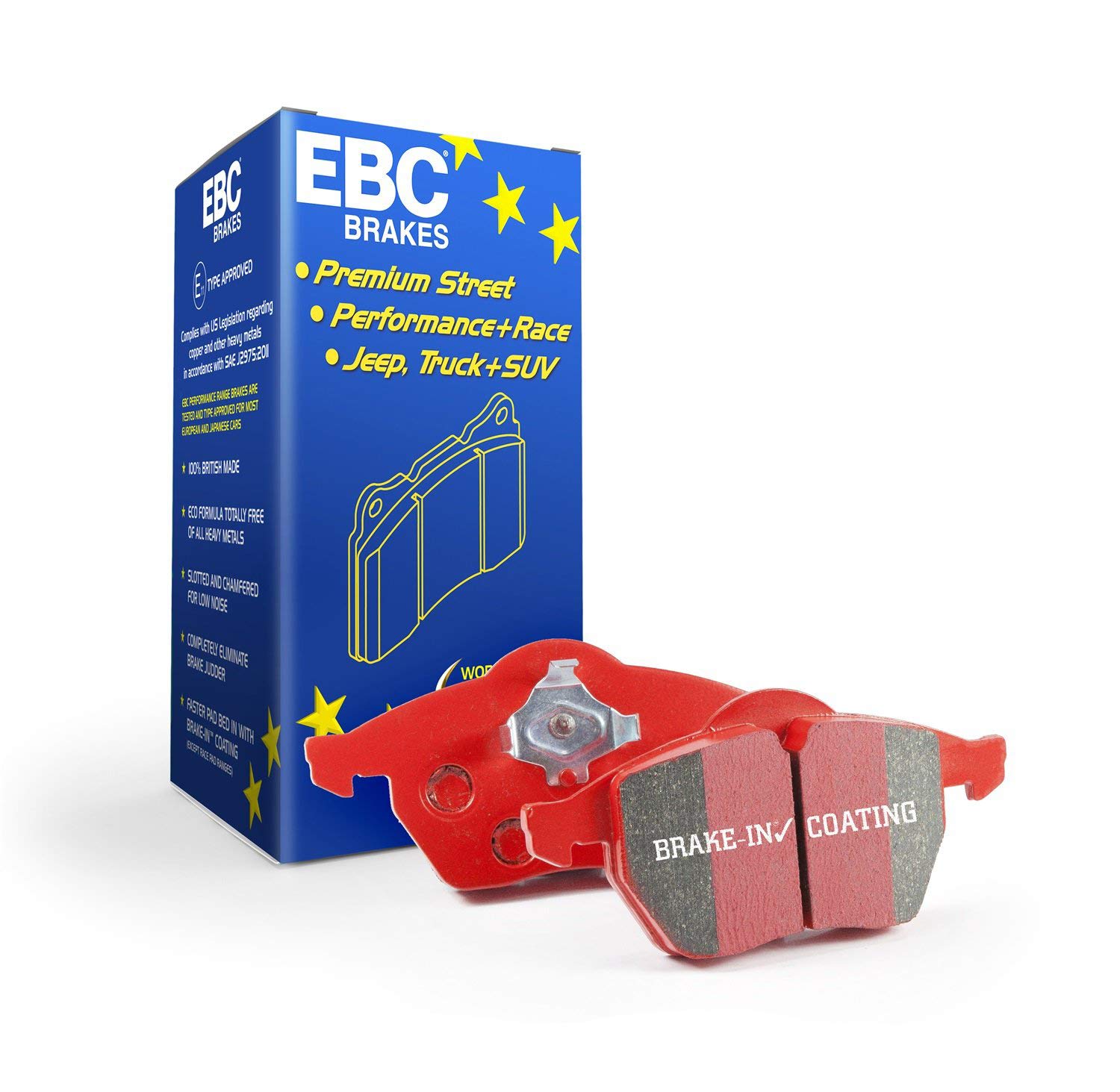 EBC Brakes DP31160C Redstuff Ceramic Low Dust Brake Pad