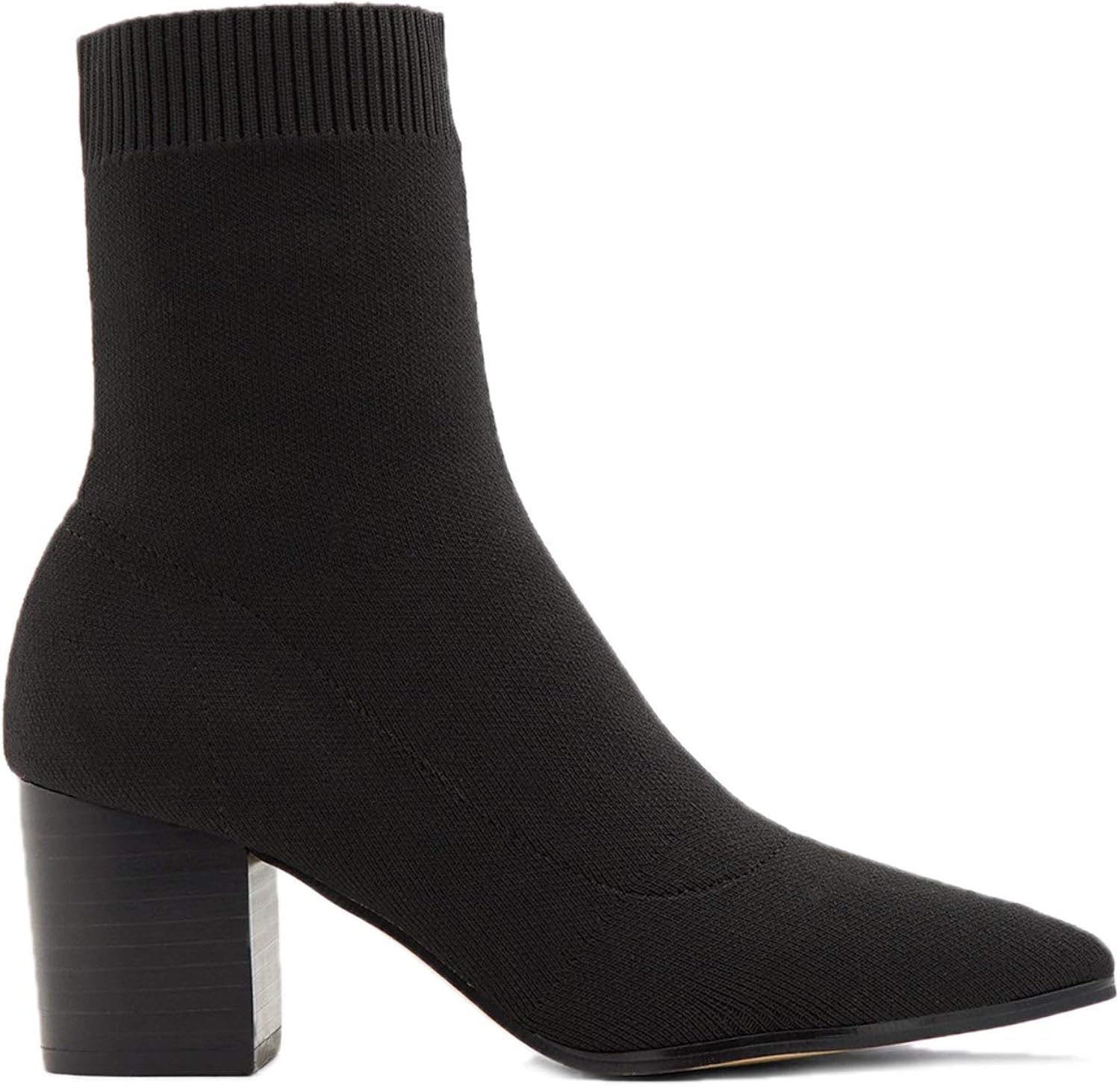 chunky block heel booties