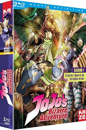Amazon Co Jp ジョジョの奇妙な冒険 1st Season Part1 ファントムブラッド Part2 戦闘潮流 Blu Ray Box 全26話 Blu Ray Region B 海外import版 Dvd ブルーレイ