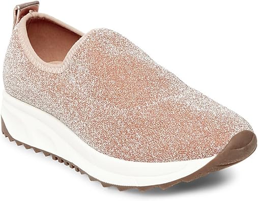 rose gold steve madden sneakers