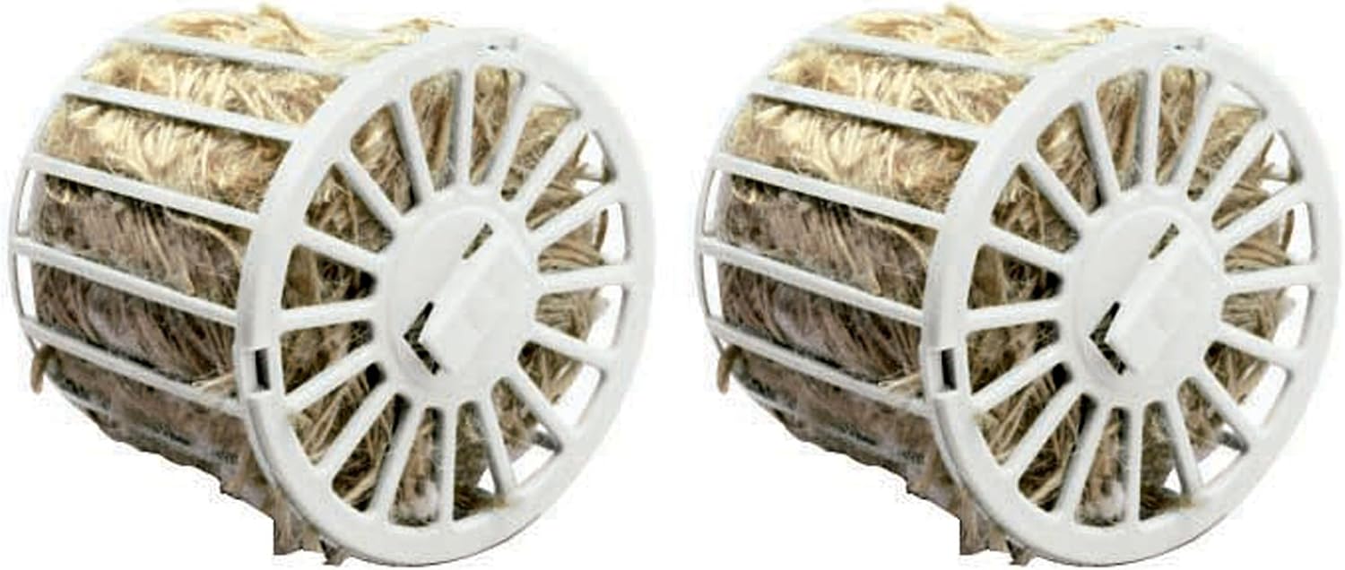 Pet Ting Nesting Material Holder With Jute x2 Small Animals and Birds