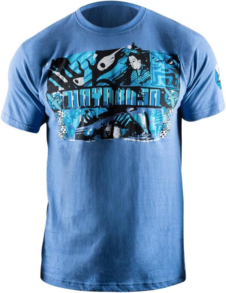 Hayabusa Men's Samurai Tee Shirt Blue 2X-Large