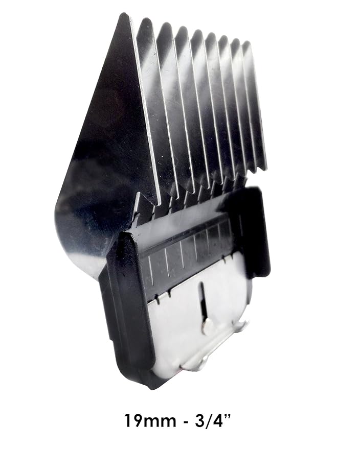 Masterclip Individual Metal A5 Dog Clipper Comb Guides 19mm, 22mm or