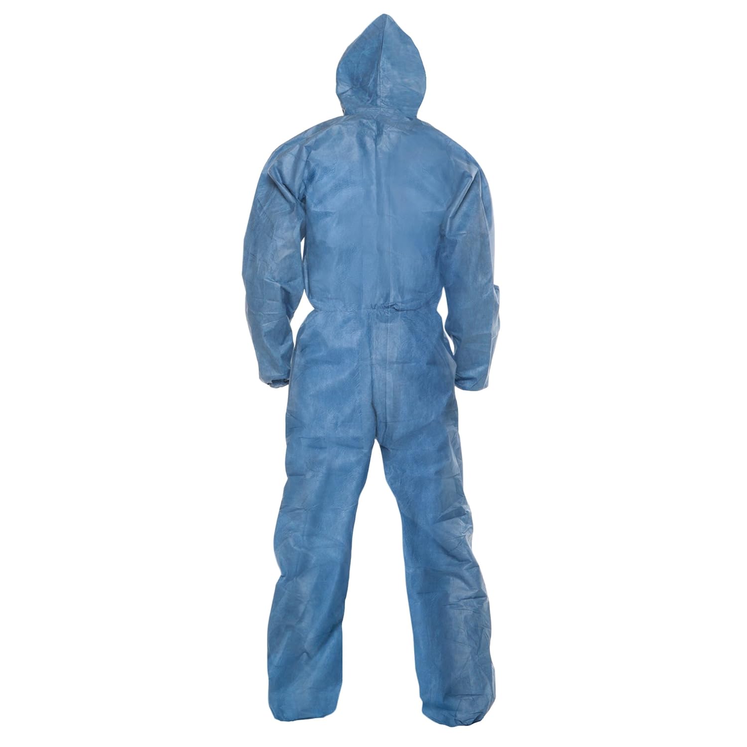 Kleenguard A20 Breathable Particle Protection Hooded Coveralls (58517), REFLEX Design, Zip Front, Elastic Wrists & Ankles, Blue Denim, 4XL, 20 / Case: Industrial & Scientific