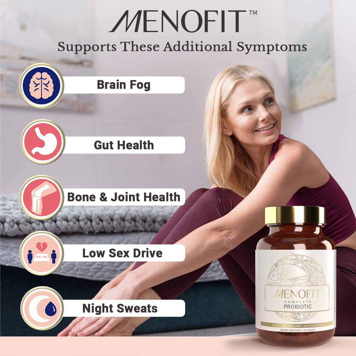 Mua MenoFit Dietary Supplement for Menopause Relief Natural Weight