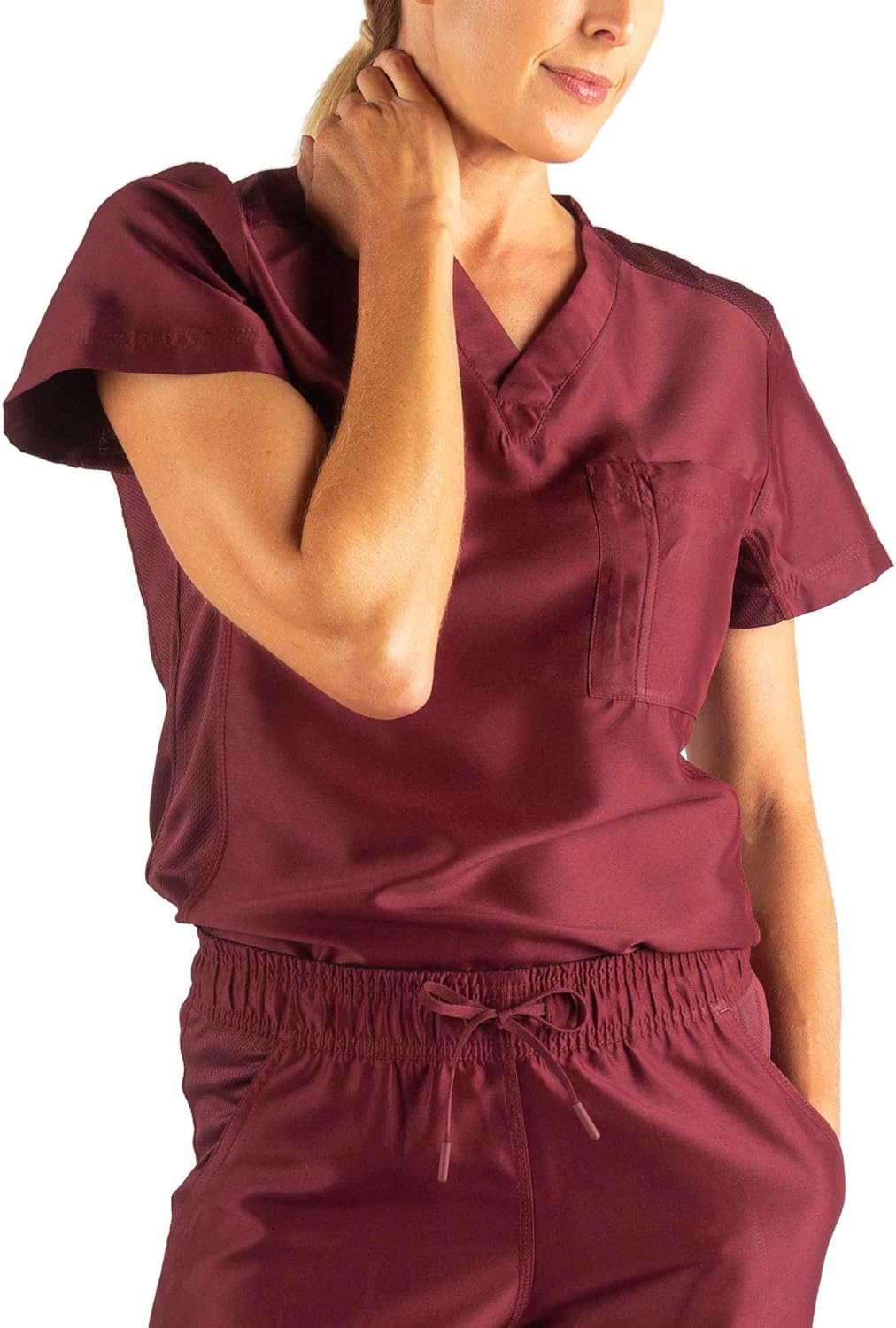TiScrubs Women's Tuckable Scrub Top Clothing