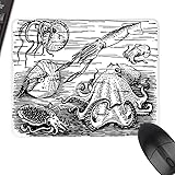 Octopus Wrist Comfort Mouse Pad Marine Wildlife