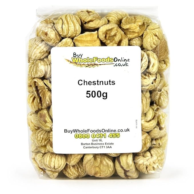 Buy Whole Foods Online Chestnuts Dried 500 g Amazon.co.uk Grocery