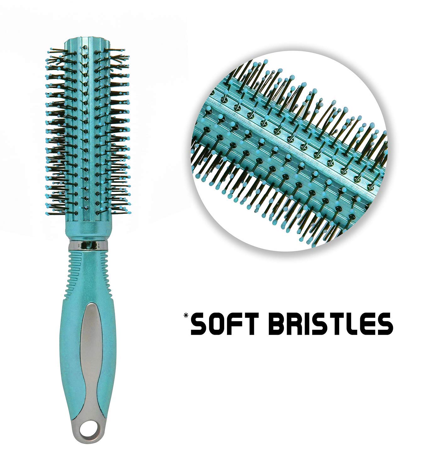 Buy Iyaan Detangler Round Hair Brush For Curly Hair Detangling