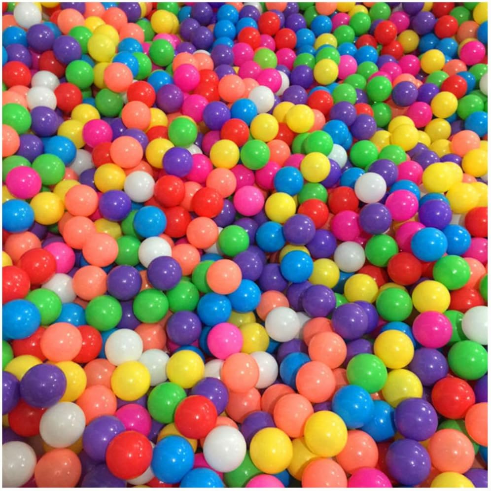 Stillshine 50pcs / 100pcs Color Ocean Ball, Ball Multicolor Diameter 5.5cm / 7cm, Children toys Swimming Pool Color Plastic Balls in Children's Games Baby Gift (5.5CM, 100PCS)