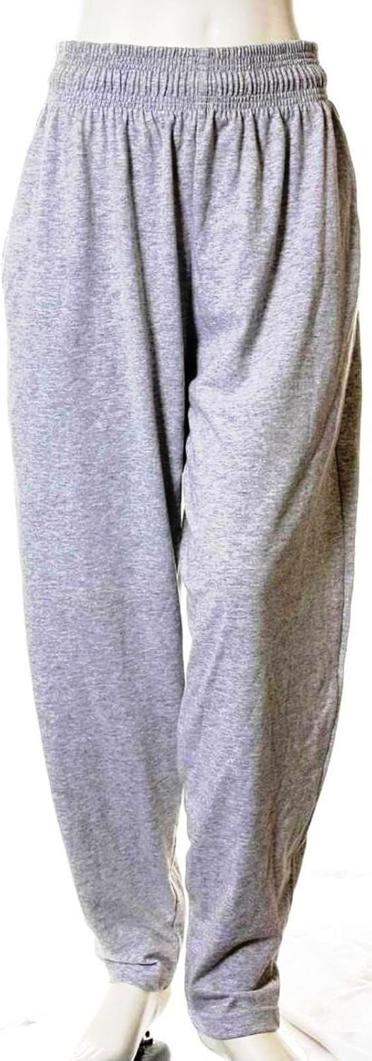 BAGGY GYM WORKOUT PANTSSOLID HEATHER GRAY Clothing