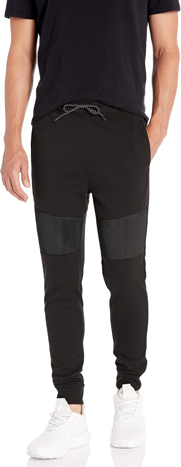 Southpole Men's Tech Fleece Basic Jogger Pants: Clothing