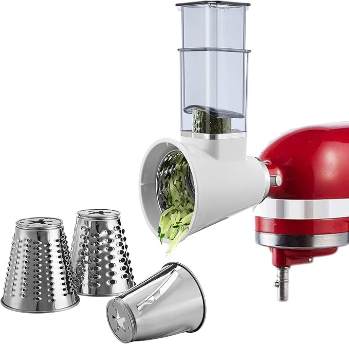 Slicer Shredder Attachment for KitchenAid Stand Mixers, Vegetable