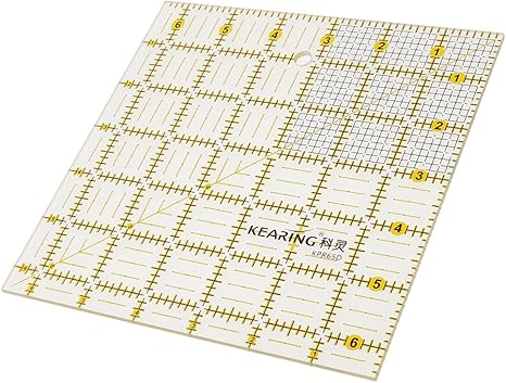 Amazon Co Jp 裁縫用 定規 工芸作りパーツ スクエア シェイプ グリッド アクリル キルティングテ ンプレート パッチワーク ルーラー 16 5x16 5センチメートル 実用的 ホビー Amazon Co Jp 裁縫用 定規 工芸作りパーツ スクエア シェイプ グリッド アクリル キルティングテ ンプレート パッチワーク ルーラー 16 5x16 5センチメートル 実用的 ホビー