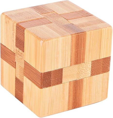 Amazon Co Jp Beesclover Emorefun Qin バンブーマジックキューブロック ロジックパズル バーパズル 頭の体操 知的解消 組み立ておもちゃ ホーム キッチン