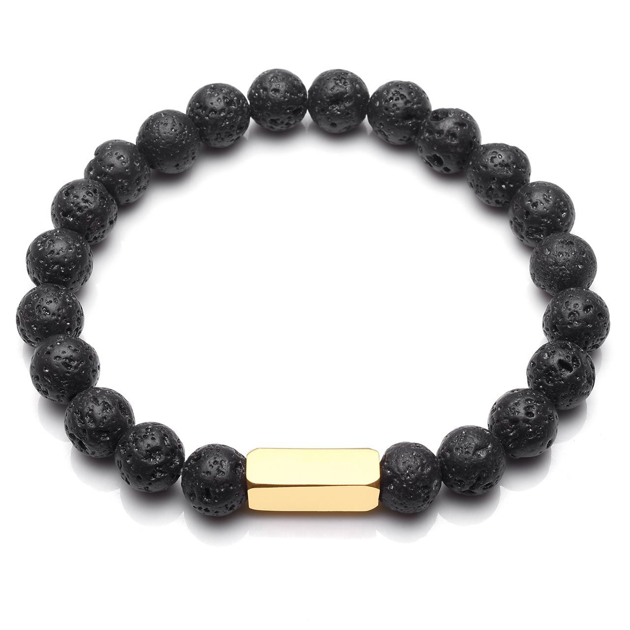 CrystalTears Lava Rock Stone Aromatherapy Essential Oil Diffuser Necklace Bracelet Set Natural Reiki Healing Energy Crystal Jewelry