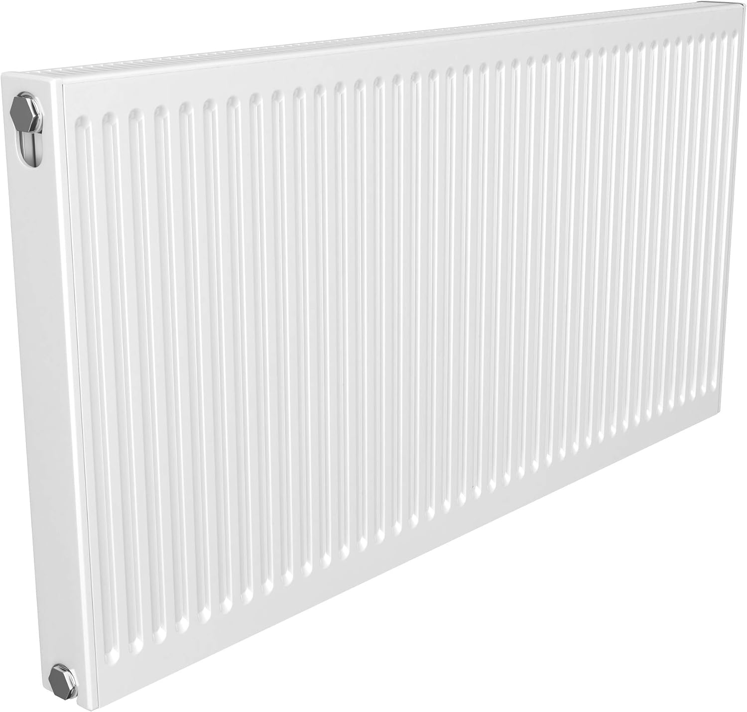 Barlo Radiators Qcb Barlo Compact Radiator 500mm H X 600mm L Type 21 Double Panel Single Convector 2536 Btu White Ral 9016 Amazon Co Uk Diy Tools