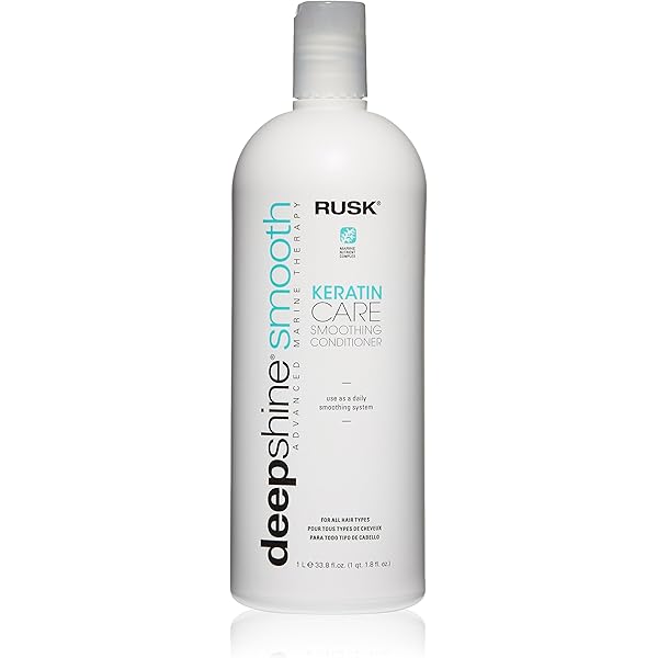 Rusk Deepshine Keratin Care Smoothing Shampoo 355 Ml Amazon Co Uk