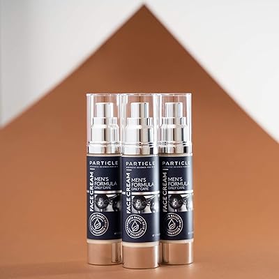 particle face cream for men