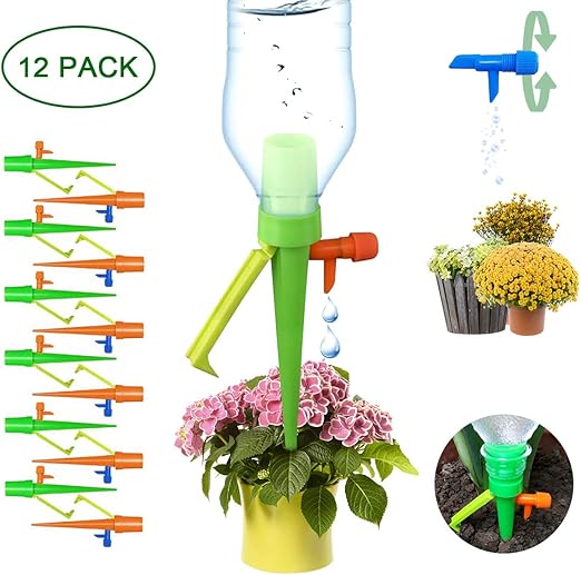Cestmall 6 Stuck Automatisch Bewasserung Set Einstellbar Bewasserungssystem Garten Zur Pflanzen Bewasserung Blumen Bewasserung Zimmerpflanze Bewasserung Ideal Wasserversorgung Wahrend Ihrem Urlaub Amazon De Garten