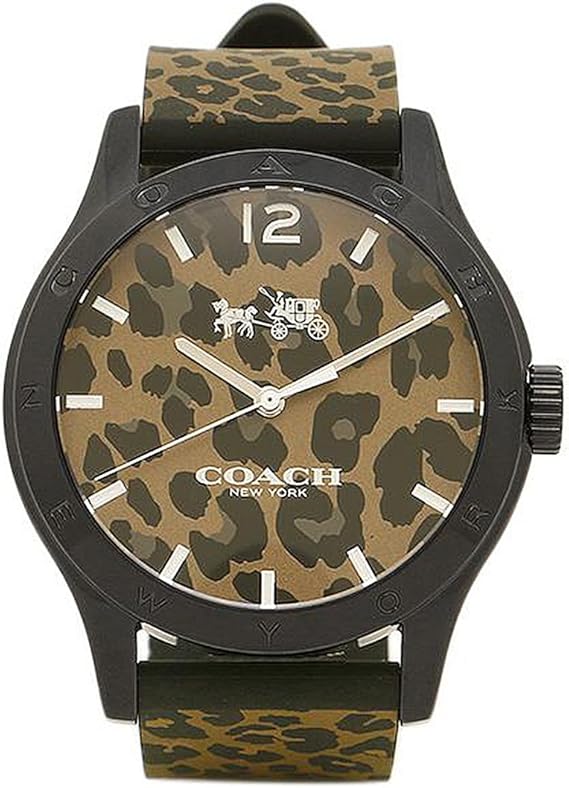 Amazon コーチ Coach コーチ 時計 アウトレット Coach W6116 Oce レディース腕時計ウォッチ レオパード 並行輸入品 レディース腕時計 腕時計 通販