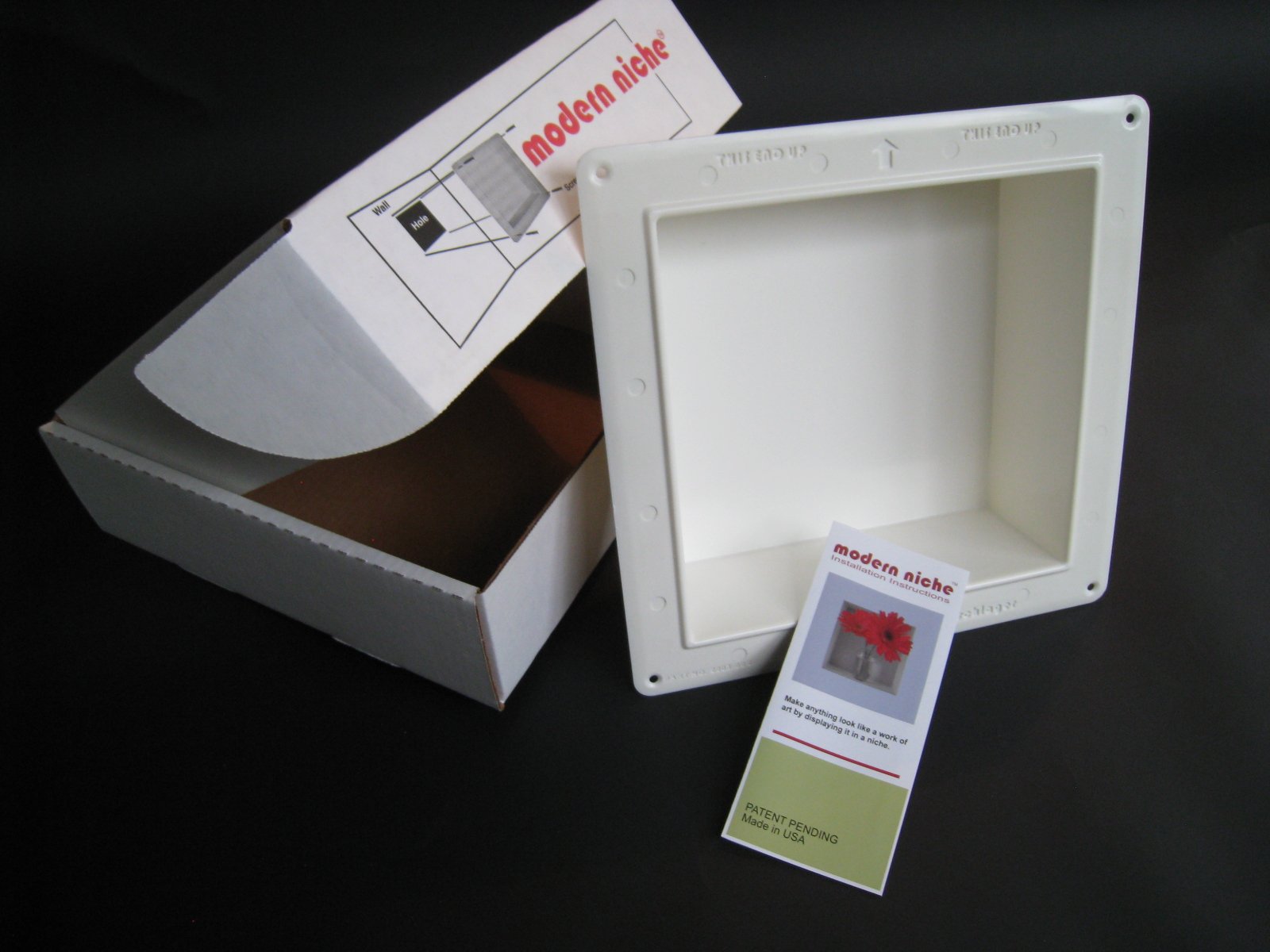 Wall Niche Modern Niche, Recessed in Wall Display (for drywall