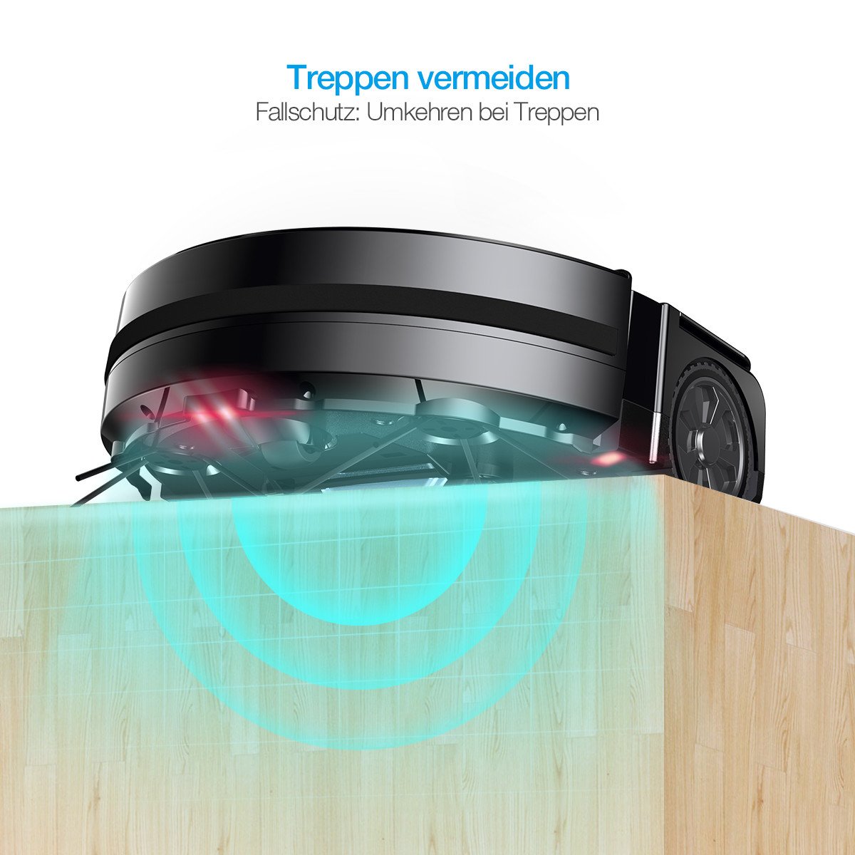 Housmile Saugroboter (90 Min Laufzeit, 10W), Energiesparender Staubsauger mit hoher Reinigungsleistung und intelligenter Navigation, für alle Böden, Ideal für Tierliebhaber und Allergiker, Schwarz