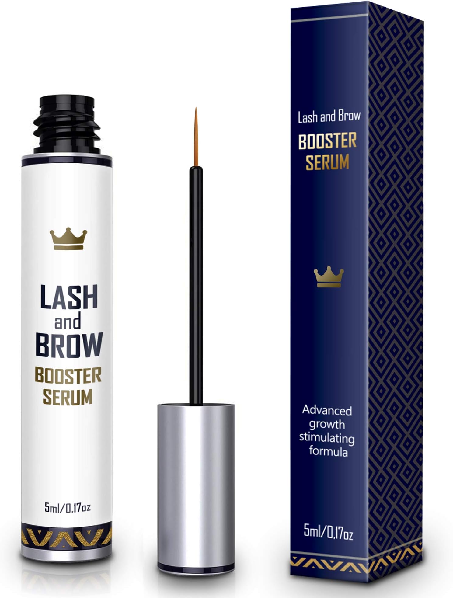 Magic Glance - Eyelash Growth Serum - Lash Boost Enhancer For Longer Lashes And Eyebrows - Fast Results In 10 Days
