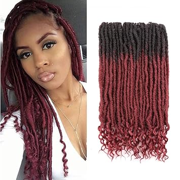 Amazon Com 6 Packs Lot Goddess Faux Locs Crochet Hair