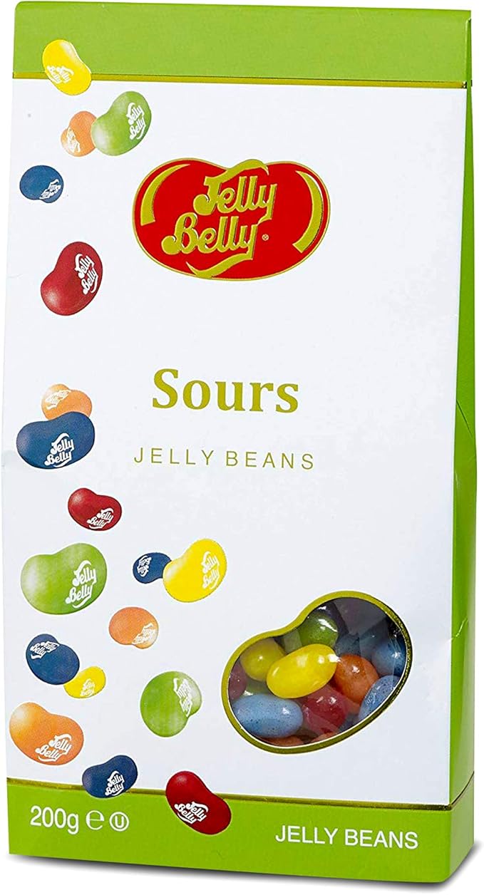 Jelly Belly sachet gift box sours 200g Amazon.co.uk Grocery