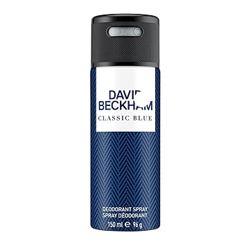 Beckham Classic Blue Deodrant Spray, 150 ml