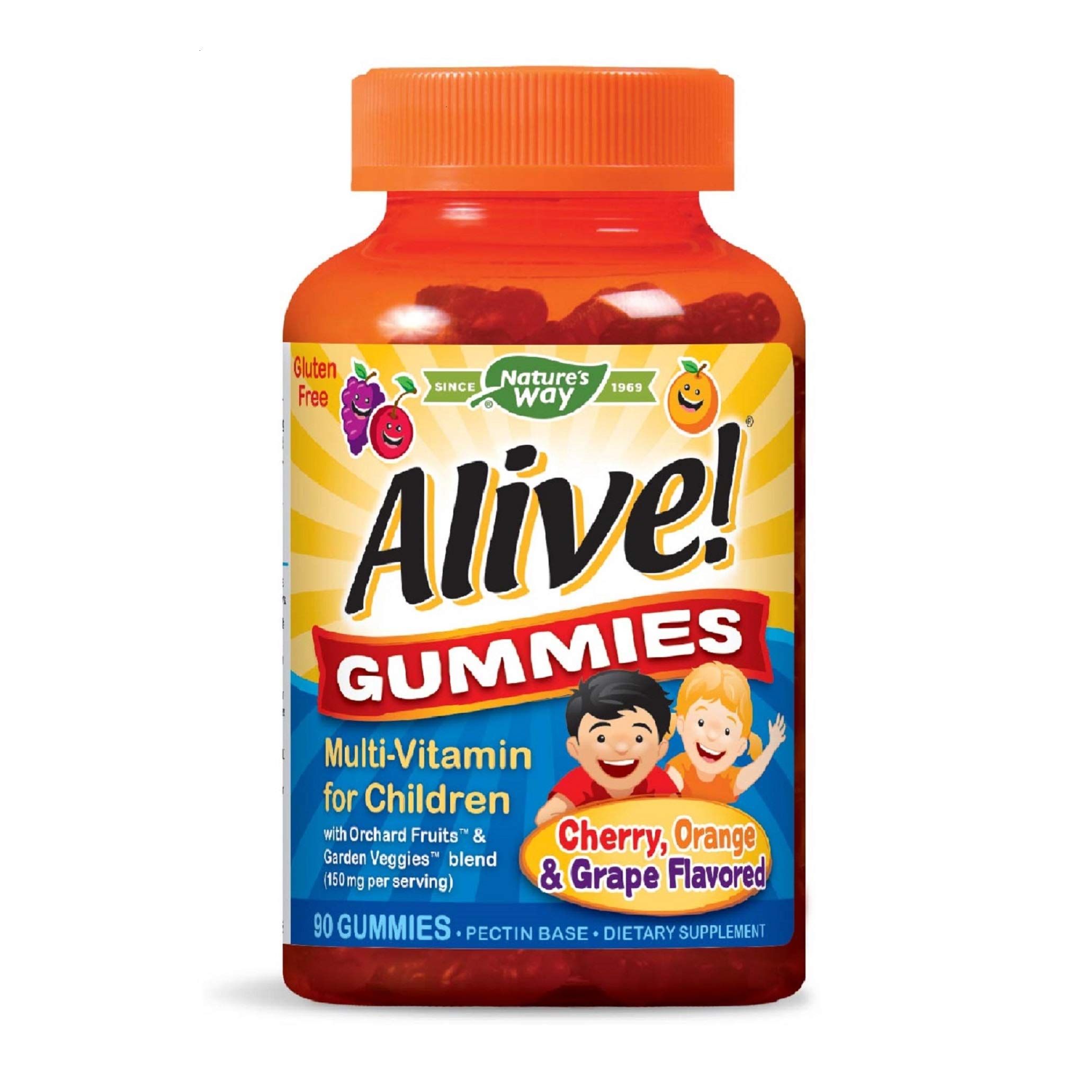 Nature's Way Alive! Children's Premium Gummy Multivitamin, Gluten Free