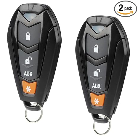 2 Key Fob Fits Viper Hornet Dei Python Clifford Aftermarket Alarm Keyless Entry Remote Ezsdei7141