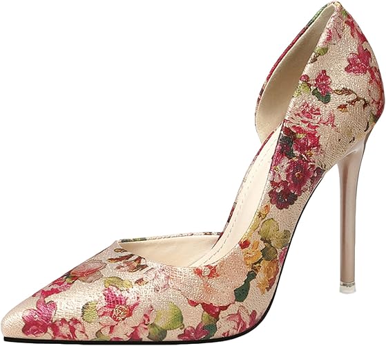 floral heels amazon