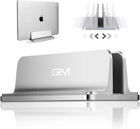 Amazon Gimart ノートパソコン スタンド 縦置き 1 4 6 5cm 幅調整可能 全機種ノートパ対応 Pcスタンド 多機能 Pc Ipad Macbook など適用 Pc横置き 収納 滑り止め ノートパソコン 立て 文房具 オフィス用品 文房具 オフィス用品