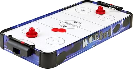 Amazon Com Blue Line 32 In Portable Table Top Air Hockey For
