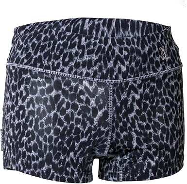 leopard print gym shorts