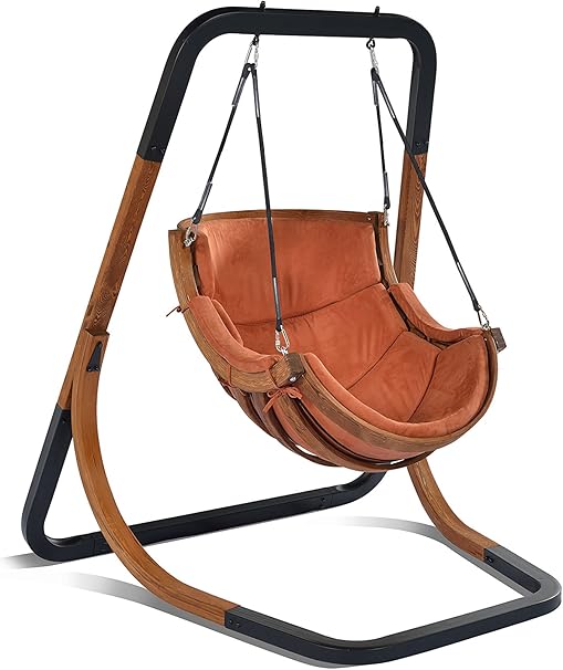 mentoriend columpio de madera silla
