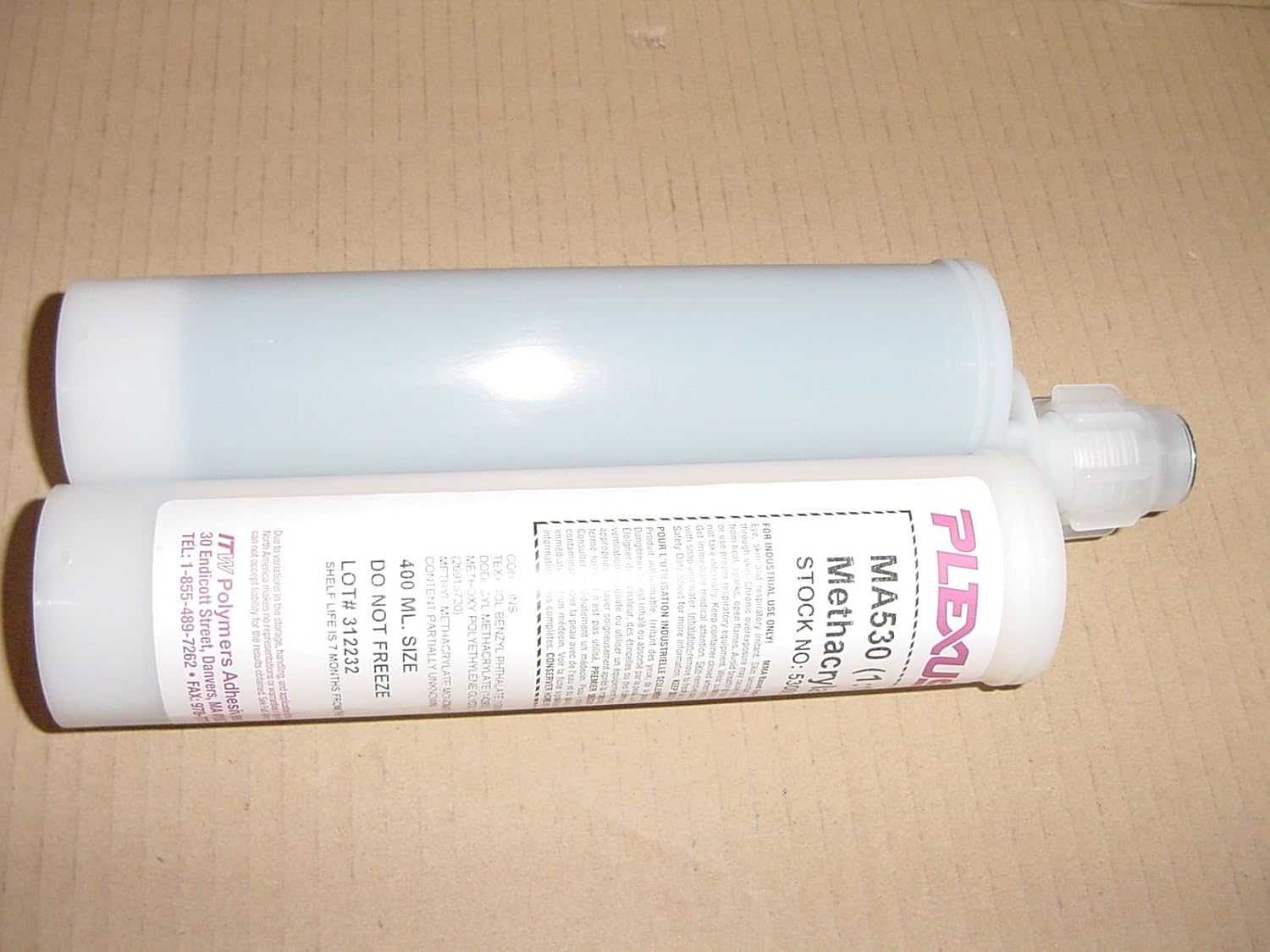 Plexus Bondline MA530 Methacrylate Adhesive 400mL Amazon.ca Office