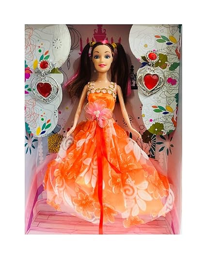 Sadrun Barbie Doll, Doll Playset for Girls, Multi Color, WDSD4-WD-042