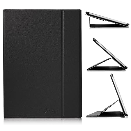 Fintie Hülle für Samsung Galaxy Tab A 9.7 (T550N / T555N) 9,7 Zoll Tablet-PC - Ultra-schmaler Flip Folio Smart Book Cover Sch
