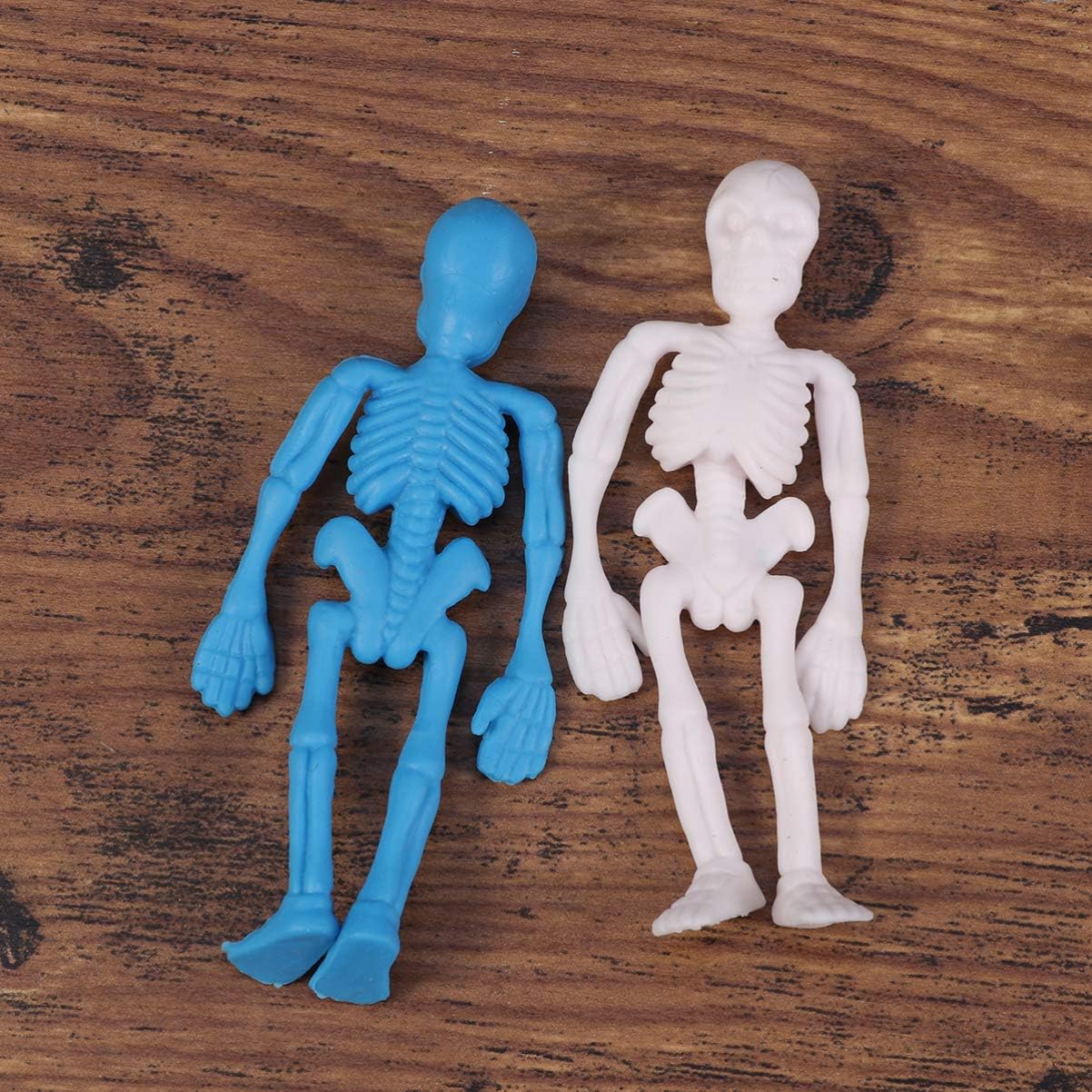 NUOBESTY 24 Piezas Esqueleto Figuras Set Esqueleto ecológico Accesorios