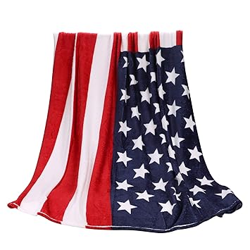 Amazon Com Super Warm Fleece Blanket Flannel Rice Word British
