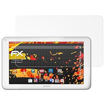 atFolix Schutzfolie kompatibel mit Archos 101b Neon Displayschutzfolie, HD-Entspiegelung FX Folie (2X)