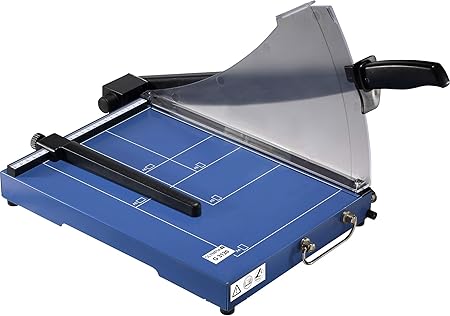 Olympia G 3120 Profi Hebelschneidegerät (mit Positionierhilfen, DIN A4, 20 Blatt, Metallauflage, Stapelschneider mit Schneide